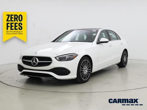 White 2025 Mercedes-Benz C-Class