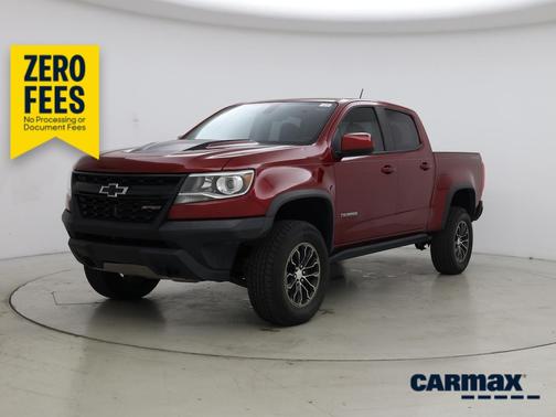 Red 2018 Chevrolet Colorado ZR2