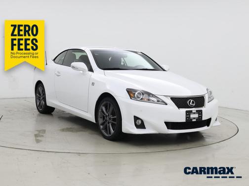 White 2015 Lexus IS 250