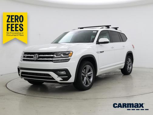 White 2019 Volkswagen Atlas SE R-Line