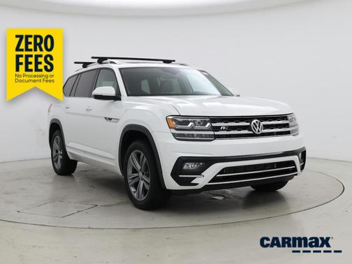 White 2019 Volkswagen Atlas SE R-Line