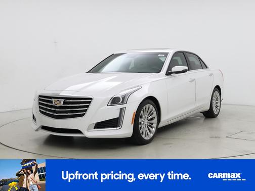 White 2018 Cadillac CTS Luxury
