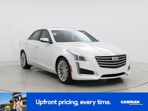 White 2018 Cadillac CTS Luxury