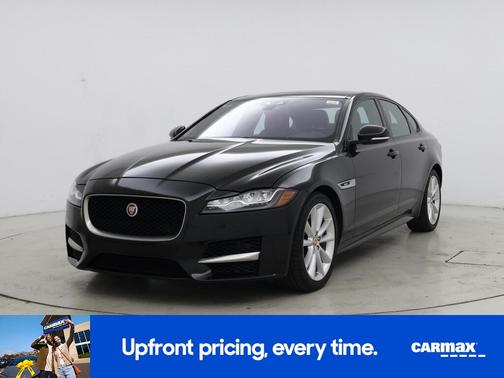 Black 2017 Jaguar XF R-Sport