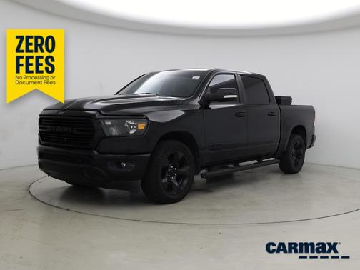 Black 2019 RAM 1500 Bighorn