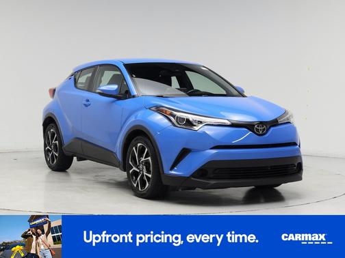 Blue 2019 Toyota C-HR XLE