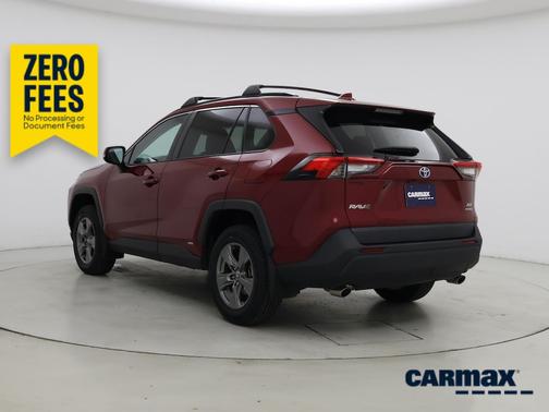 Red 2024 Toyota RAV4 Hybrid XLE