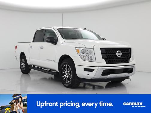 White 2020 Nissan Titan SV