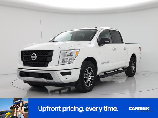 White 2020 Nissan Titan SV