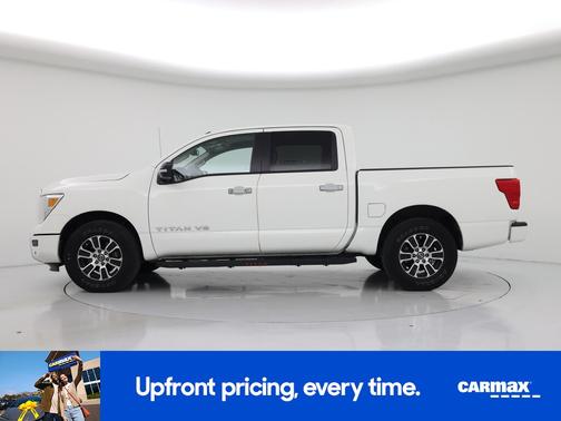 White 2020 Nissan Titan SV
