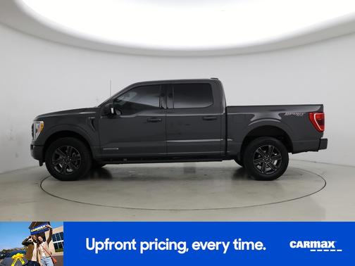 Gray 2021 Ford F-150 XLT