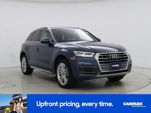 Blue 2018 Audi Q5 Premium Plus