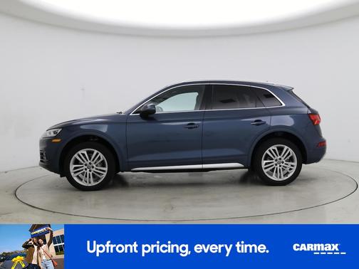Blue 2018 Audi Q5 Premium Plus
