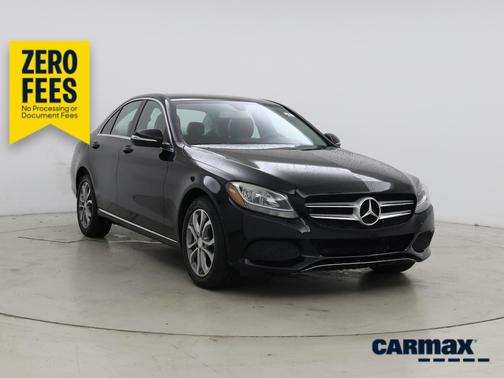Black 2015 Mercedes-Benz C-Class