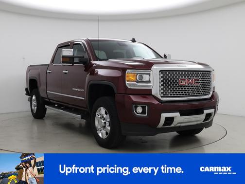Burgundy 2016 GMC Sierra 3500 Denali