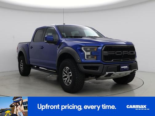 Blue 2018 Ford F-150 SVT Raptor
