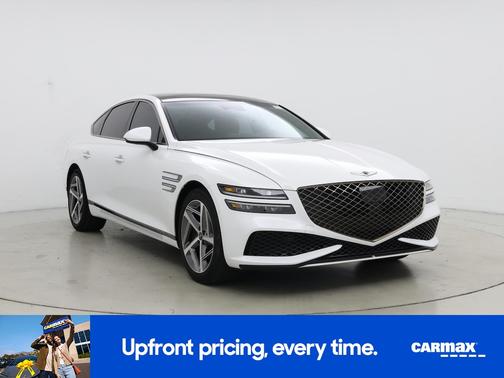 White 2024 Genesis G80