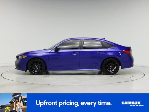 Blue 2022 Honda Civic Sport