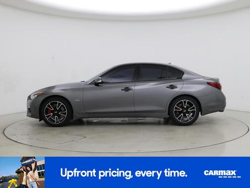Gray 2020 INFINITI Q50 Luxe