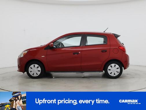 Red 2015 Mitsubishi Mirage DE