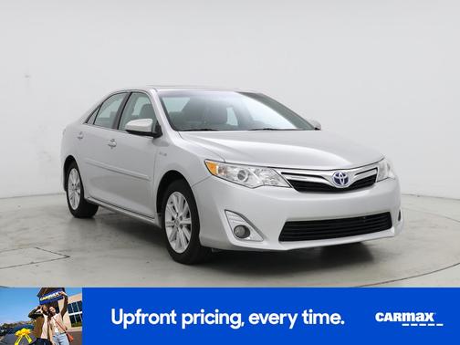 Silver 2014 Toyota Camry Hybrid XLE