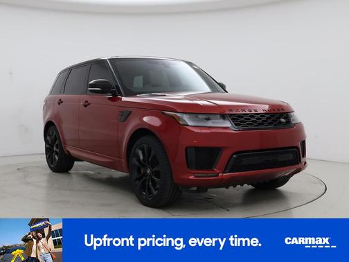 Red 2022 Land Rover Range Rover Sport HST