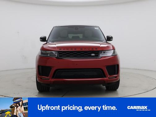 Red 2022 Land Rover Range Rover Sport HST