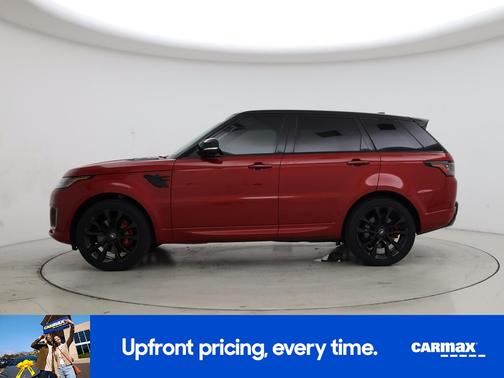Red 2022 Land Rover Range Rover Sport HST