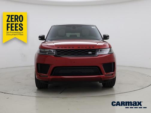 Red 2022 Land Rover Range Rover Sport HST