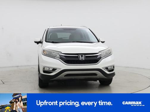 White 2015 Honda CR-V EX-L