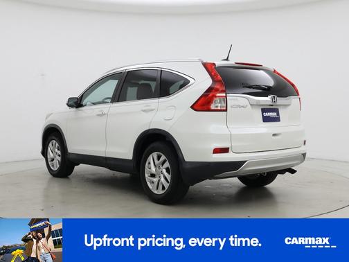 White 2015 Honda CR-V EX-L