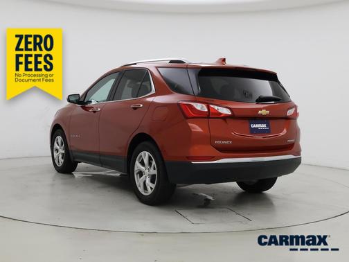 Orange 2020 Chevrolet Equinox Premier