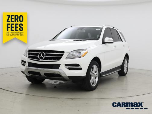 White 2015 Mercedes-Benz M-Class