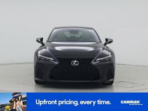 Black 2023 Lexus IS 350 F-Sport