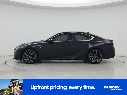 Black 2023 Lexus IS 350 F-Sport