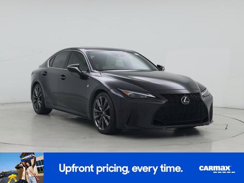 Black 2023 Lexus IS 350 F-Sport