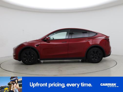 Red 2024 Tesla Model Y Long Range