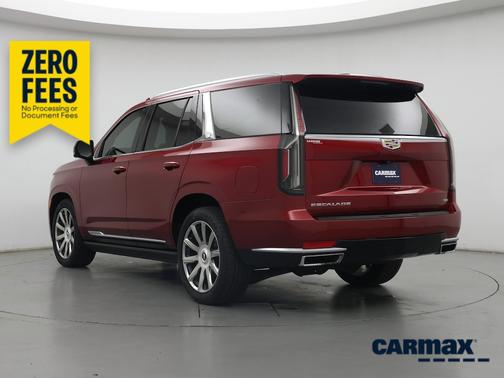 Red 2021 Cadillac Escalade Premium Luxury Platinum