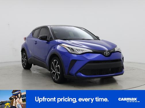 Blue 2020 Toyota C-HR XLE
