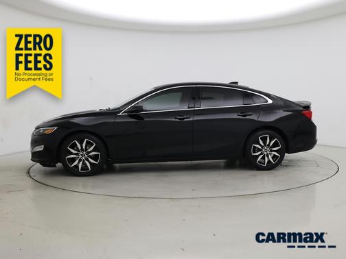 Black 2022 Chevrolet Malibu RS
