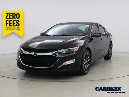 Black 2022 Chevrolet Malibu RS