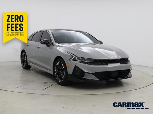Gray 2022 Kia K5 GT-Line