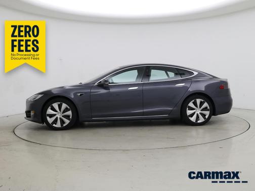 Gray 2021 Tesla Model S Long Range Plus