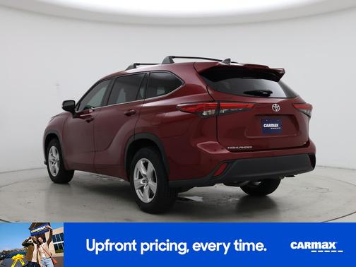 Burgundy 2022 Toyota Highlander LE