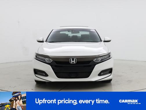 White 2018 Honda Accord Sport