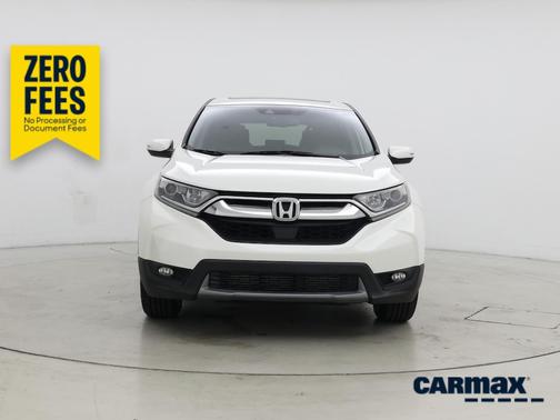 White 2018 Honda CR-V EX-L