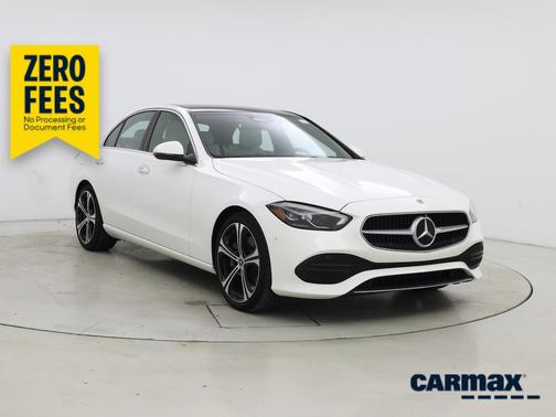 White 2023 Mercedes-Benz C-Class