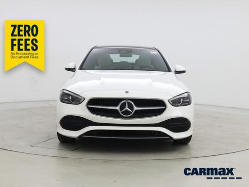 White 2023 Mercedes-Benz C-Class