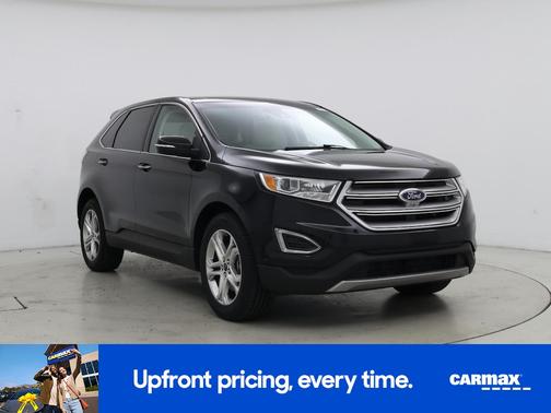 Black 2017 Ford Edge Titanium