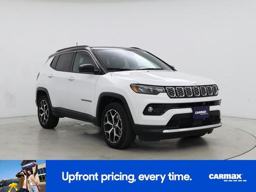 White 2025 Jeep Compass Limited